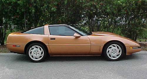 1994 Copper Metallic Corvette