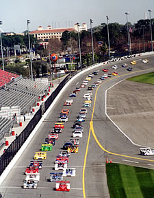 The start of the 2002 24 Hours of Daytona!
