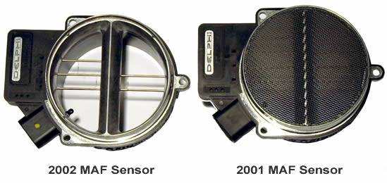 2002 Corvette Z06 LS6 MAF Sensor Comparison