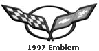 1997 Corvette Emblem