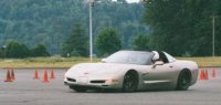 Corvette autocrossing
