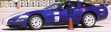 Corvette autocrossing