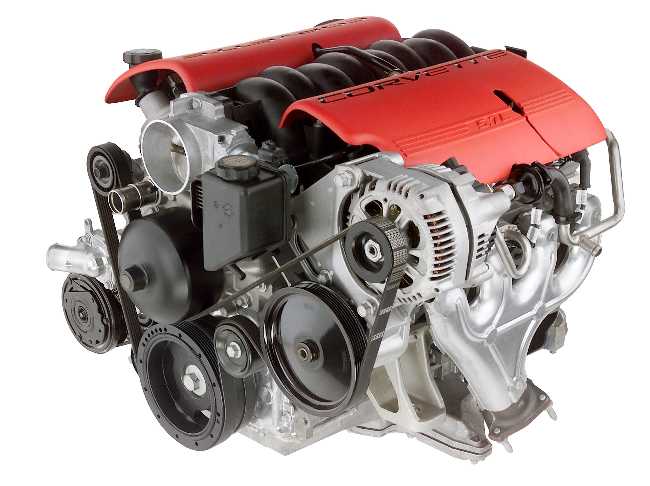 2001 Corvette Z06 LS6 Engine