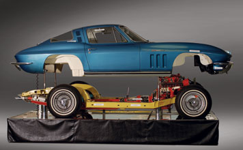 1965 Chevrolet Corvette Cut-Away Autorama Display