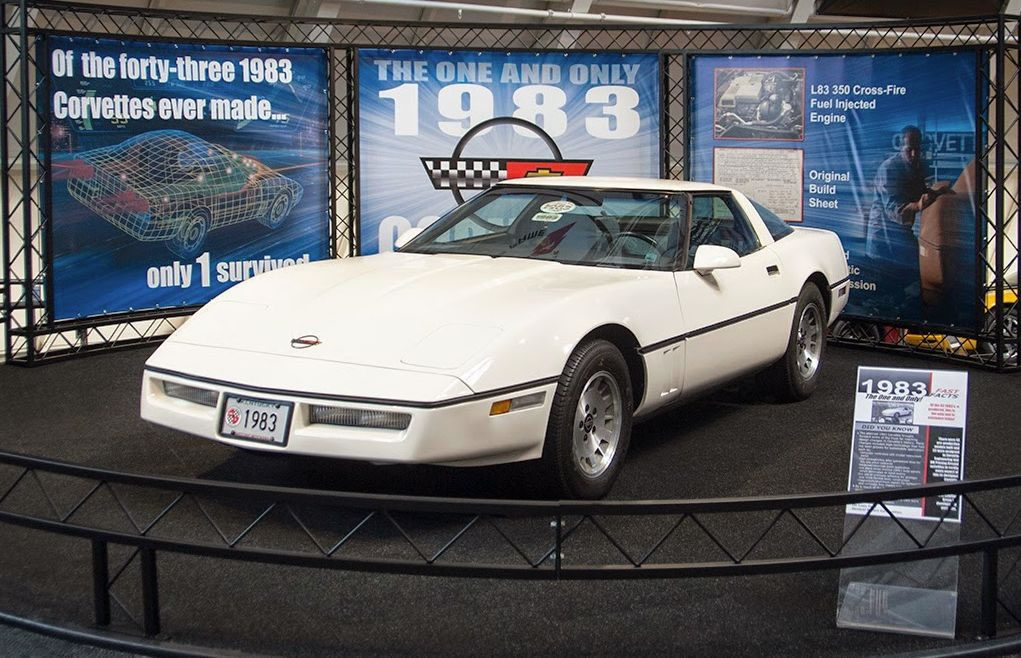 1983 Corvette at the National Corvette Museum