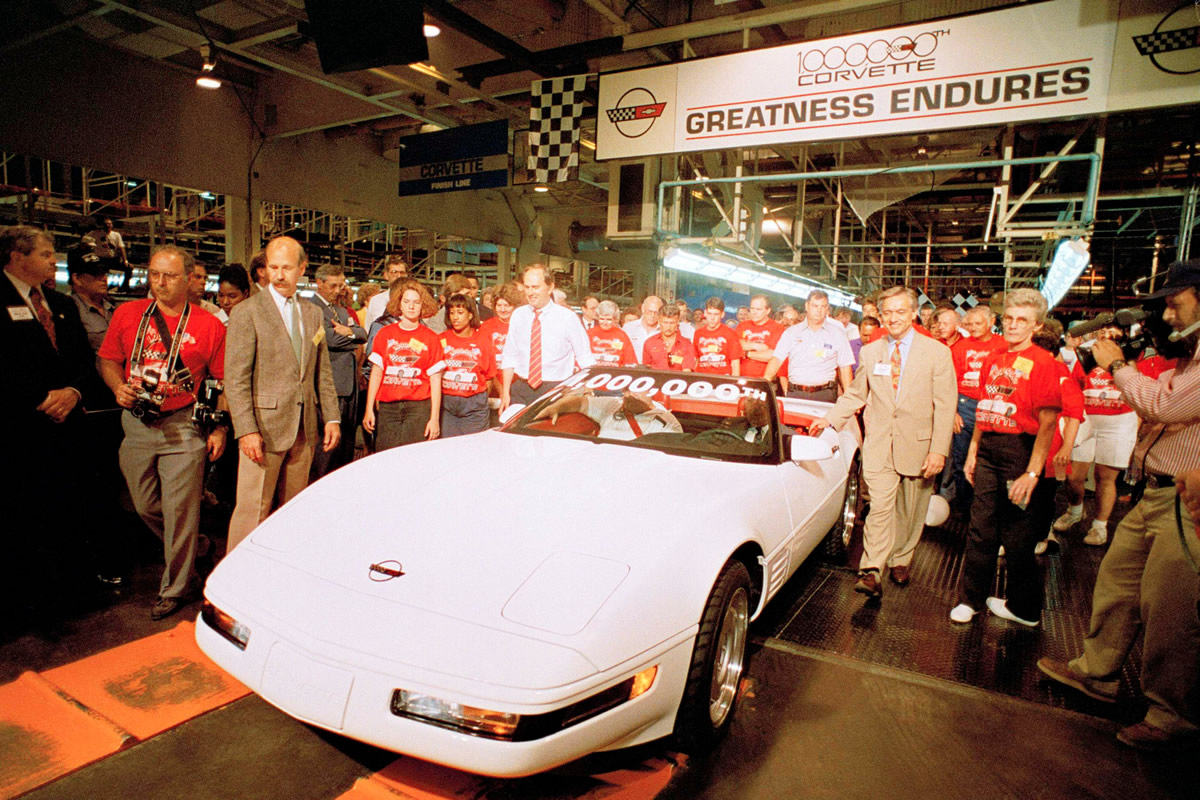 1992 Corvette - One Millionth Corvette Built