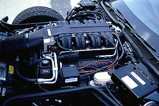 Black Widow LT5 Engine in the C4 Corvette ZR-1