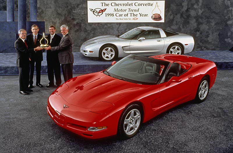1998 Chevrolet Corvette Earns 1998 Motor Trend Car of the Year Award