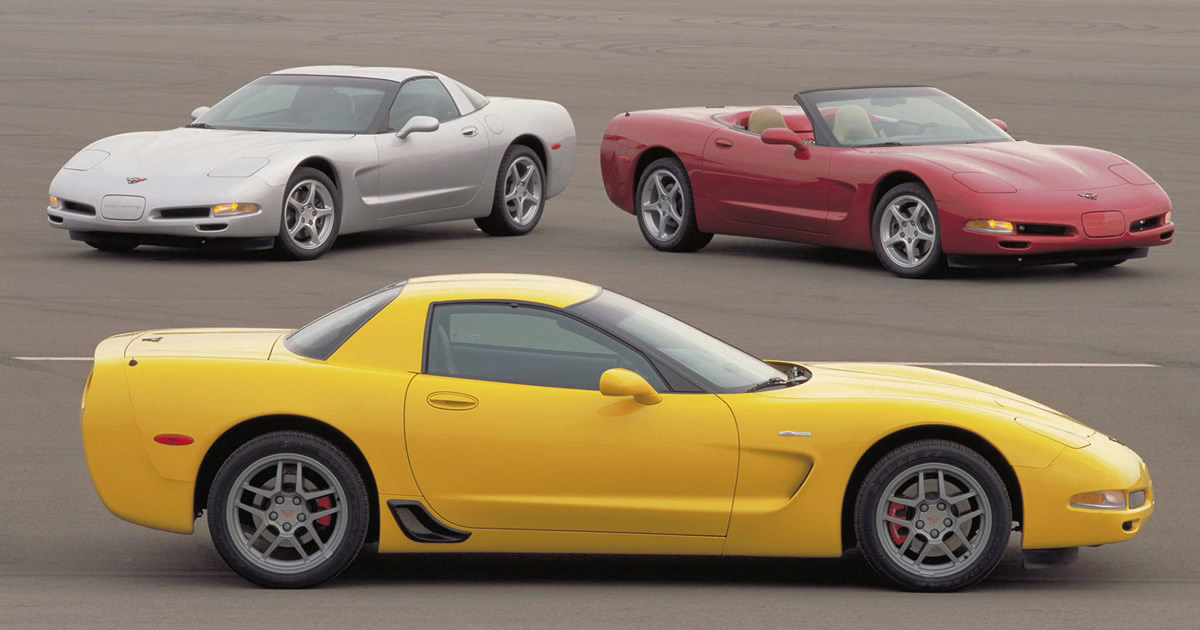 2001 Corvette Coupe, Convertible and Z06