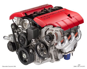 2006 Z06 Corvette LS7 Engine