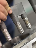 The LS7 hydraulic lifter is durable at 7000 RPM. Amazingly, it's a 26-year old design. It was introduced on the L98 of 1987 and other than some changes in hydraulics and plunger travel, it's still used today. The trick, Chevy Performance lifter is the same except it uses a lightweight ceramic check ball rather than a steel ball as do OE lifters. Put those in an LS7 with an aftermarket cam and, given the right valve spring pressure, the engine can rev even higher.