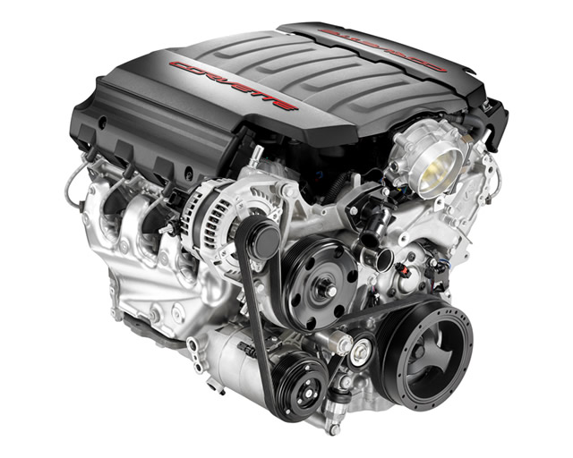 2014 6.2 Liter LT1 Corvette Engine