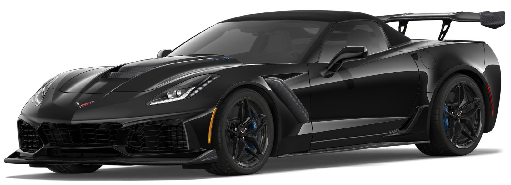 2019 Corvette ZR1 Convertible in Black with the ZTK Track Performance Package