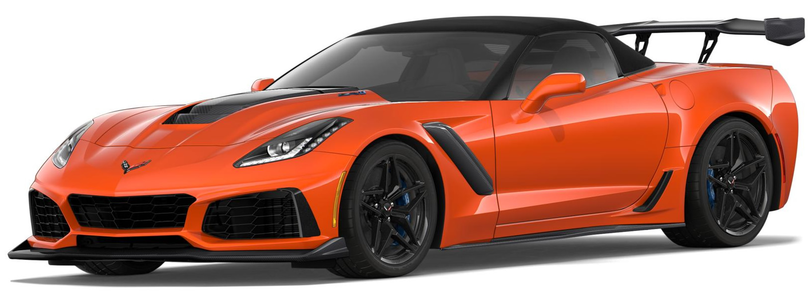 2019 Corvette ZR1 Convertible in Sebring Orange Metallic with the ZTK Track Performance Package