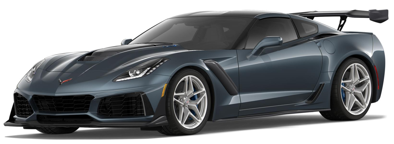 2019 Corvette ZR1 Coupe in Shadow Gray Metallic with the ZTK High Performance Track Package