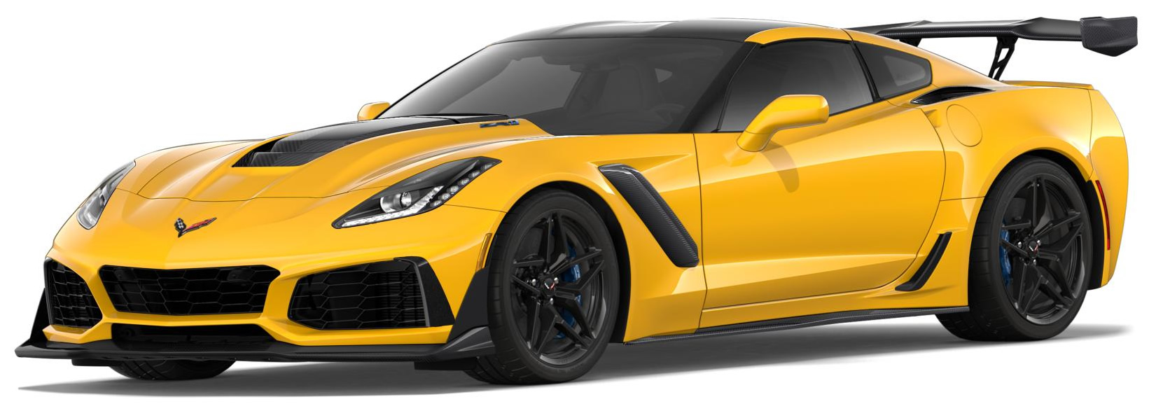2019 Corvette ZR1 Coupe in Corvette Racing Yellow Tintcoat with the ZTK Track Performance Package