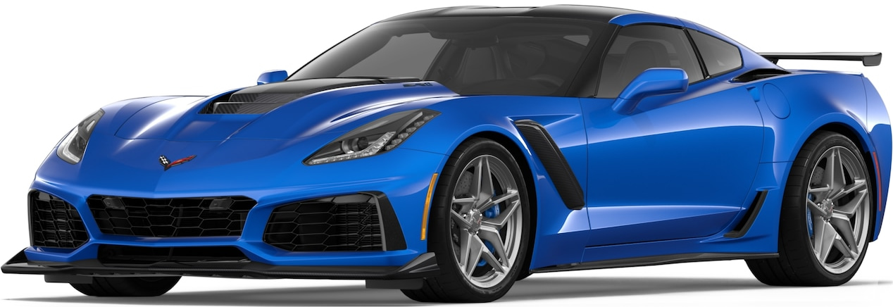 2019 Corvette ZR1 Coupe in Elkhart Blue Metallic