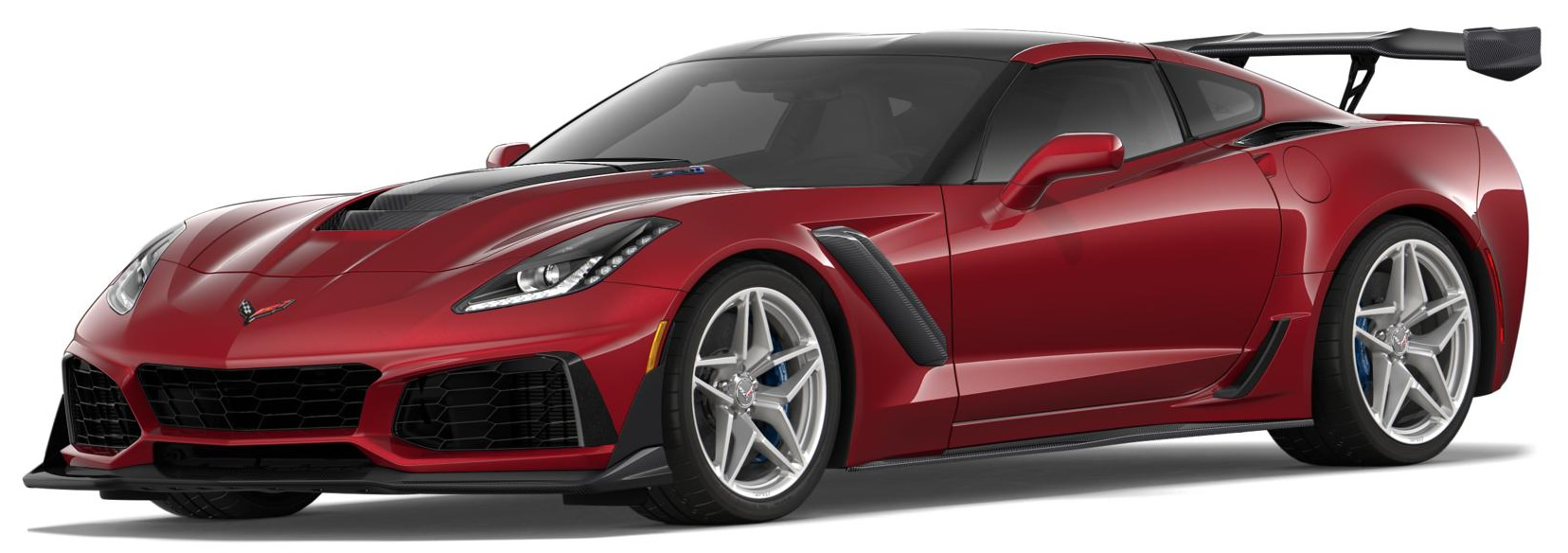 2019 Corvette ZR1 Coupe in Long Beach Red Metallic with the ZTK Track Performance Package