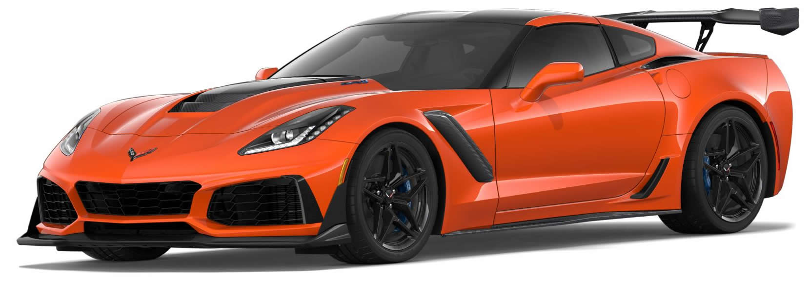 2019 Corvette ZR1 Coupe in Sebring Orange Metallic with the ZTK Track Performance Package