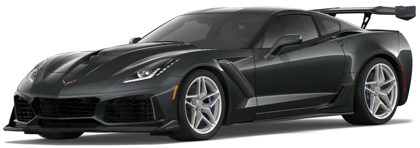 2019 Corvette ZR1 Coupe in Watkins Glen Gray Metallic with the ZTK Track Performance Package