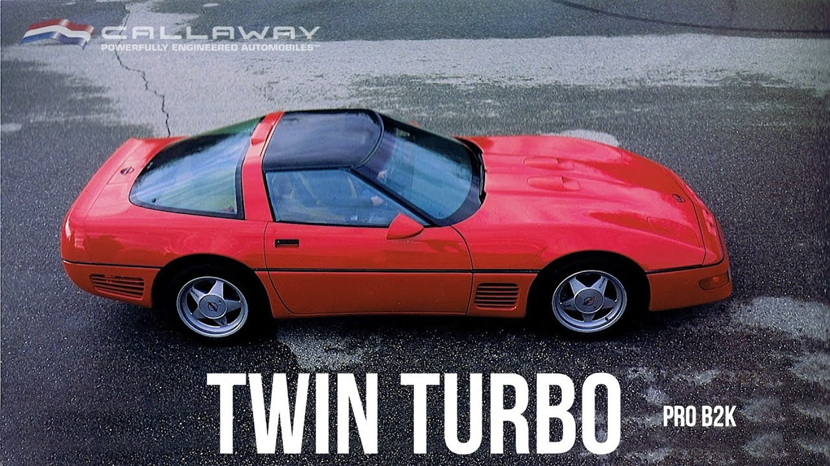 1990 Callaway Twin Turbo Corvette