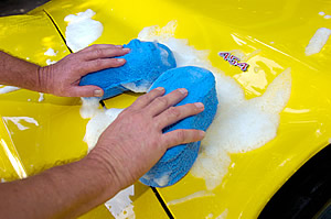 Washing your Corvette