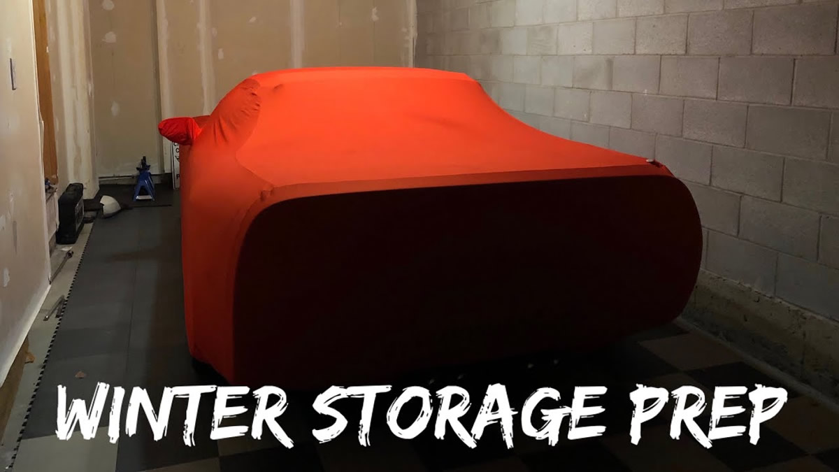 Long Term Winter Corvette Storage