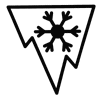 Mountain/Snowflake Symbol