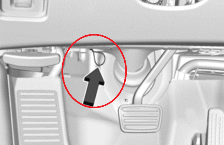 2020 C8 Corvette Hood Release Cable