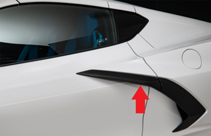 2020 C8 Corvette Door Release