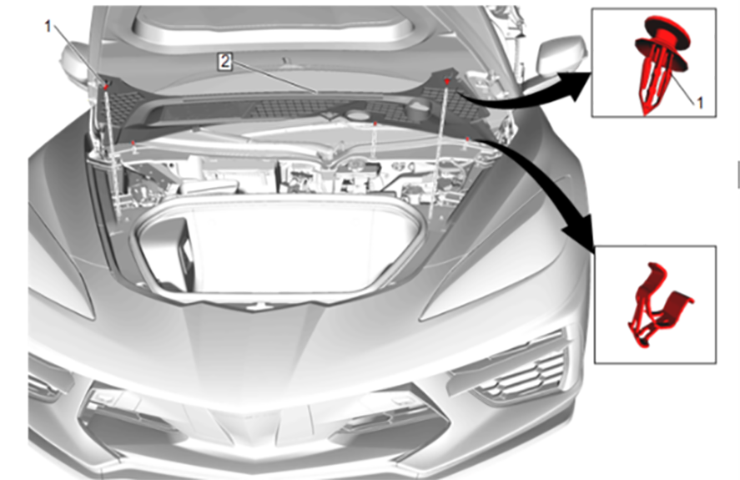 2020 C8 Corvette Battery Location