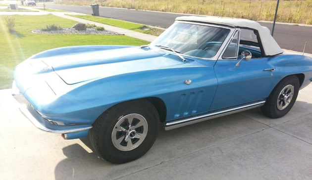 1965 Corvette Stolen from Usk, Washington