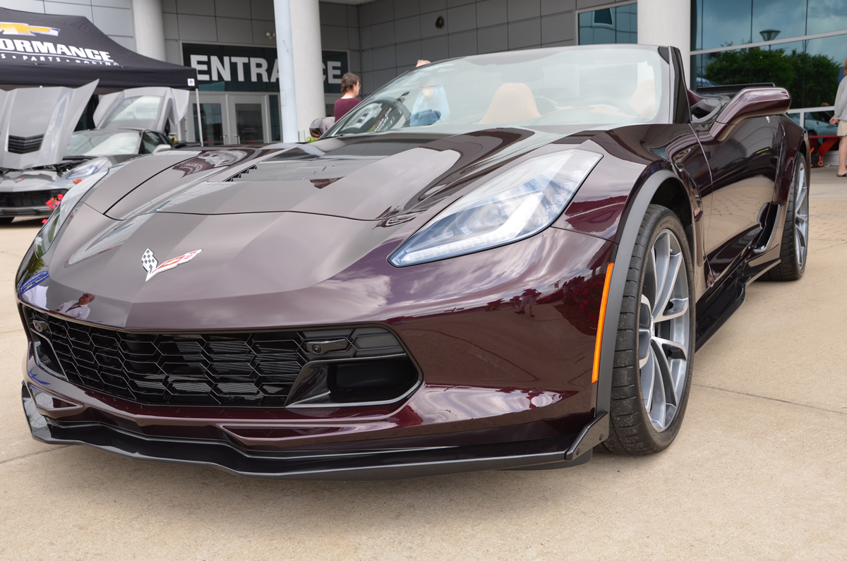 2017 Corvette Grand Sport in Black Rose Metallic 2017 Corvette Grand Sport in Black Rose Metallic