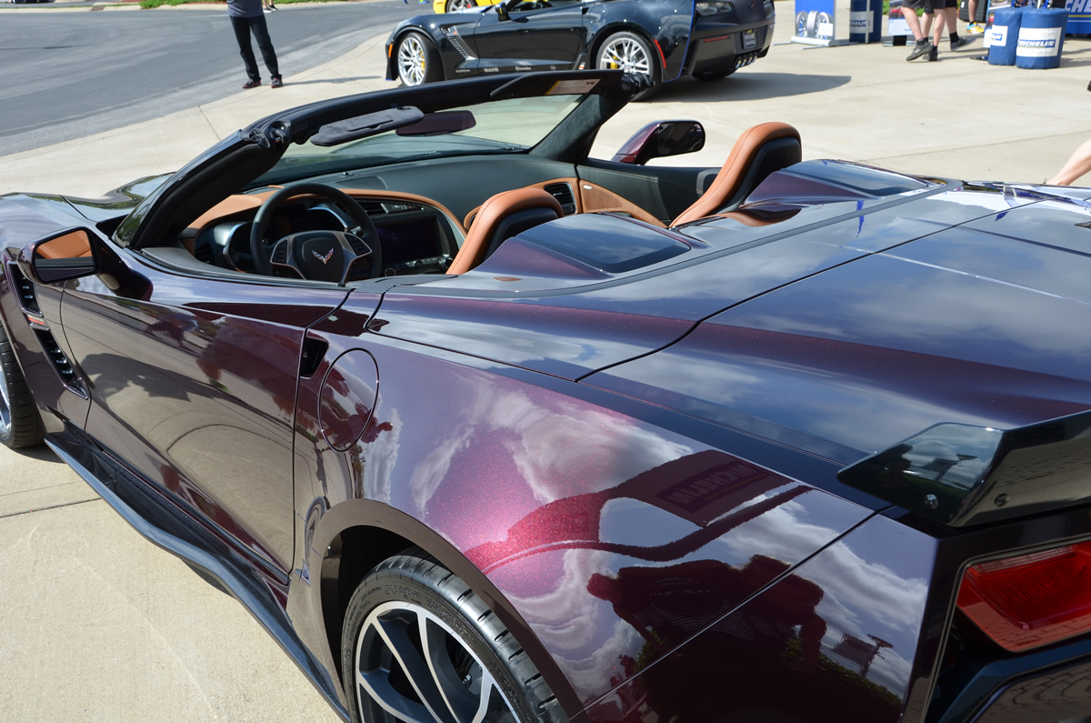 2017 Corvette Grand Sport in Black Rose Metallic 2017 Corvette Grand Sport in Black Rose Metallic