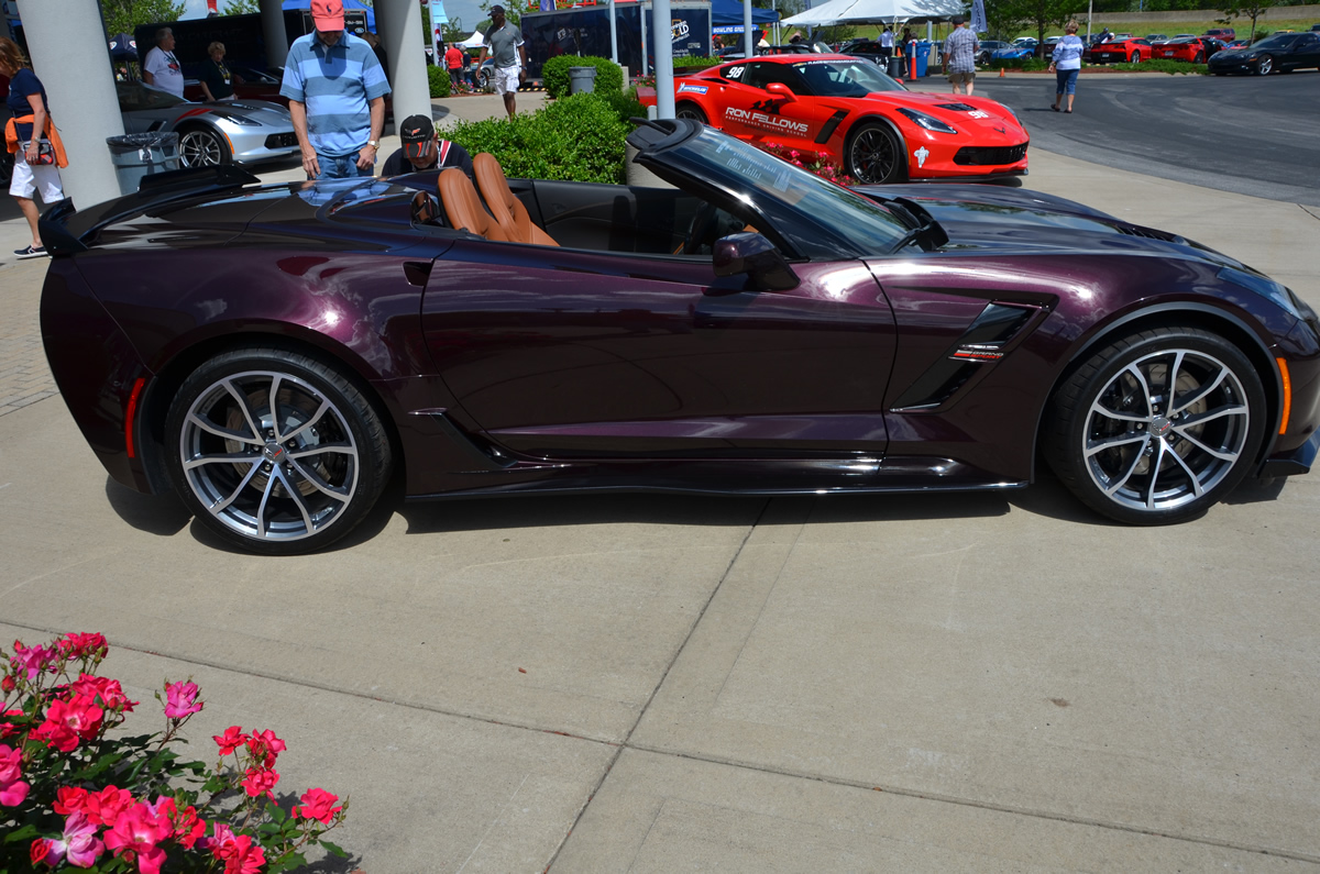 2017 Corvette Grand Sport in Black Rose Metallic 2017 Corvette Grand Sport in Black Rose Metallic