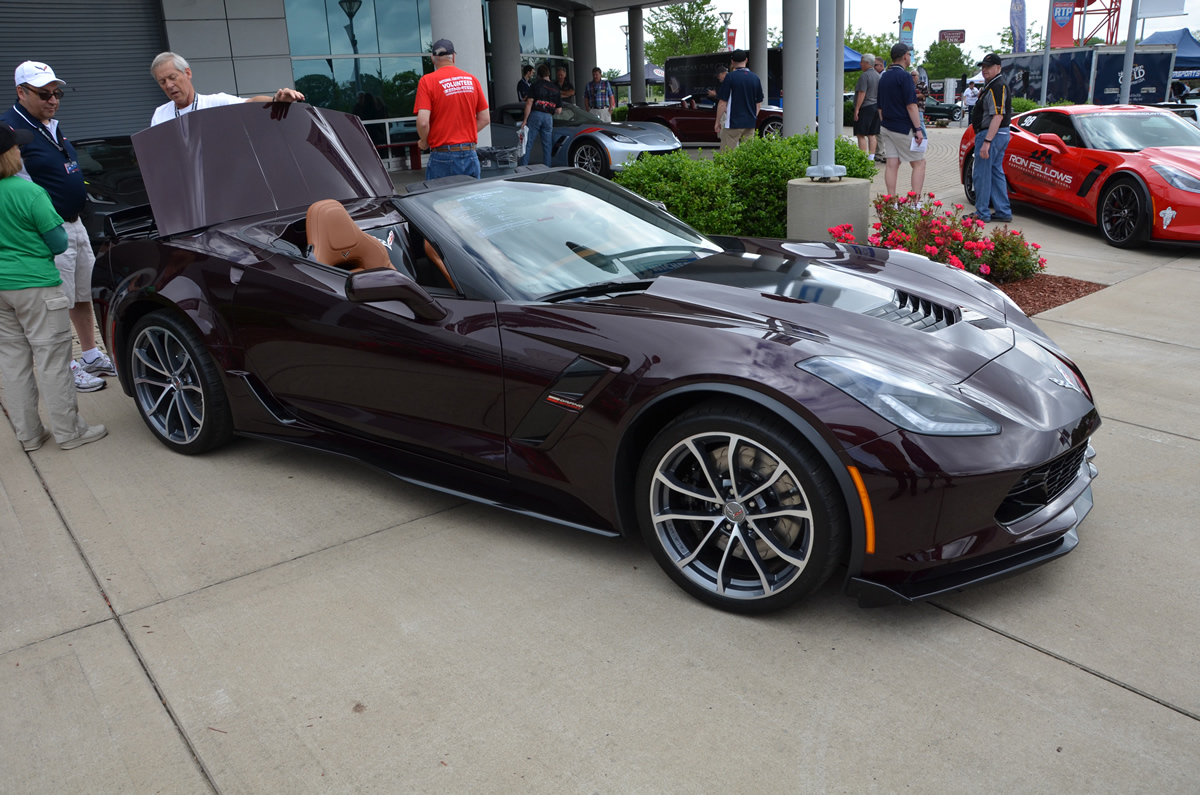 2017 Corvette Grand Sport in Black Rose Metallic 2017 Corvette Grand Sport in Black Rose Metallic