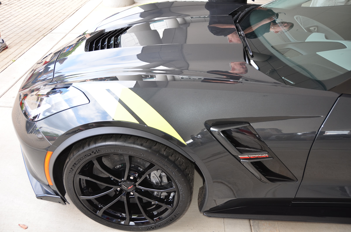 2017 Corvette Grand Sport Heritage Package in Watkins Glen Gray Metallic