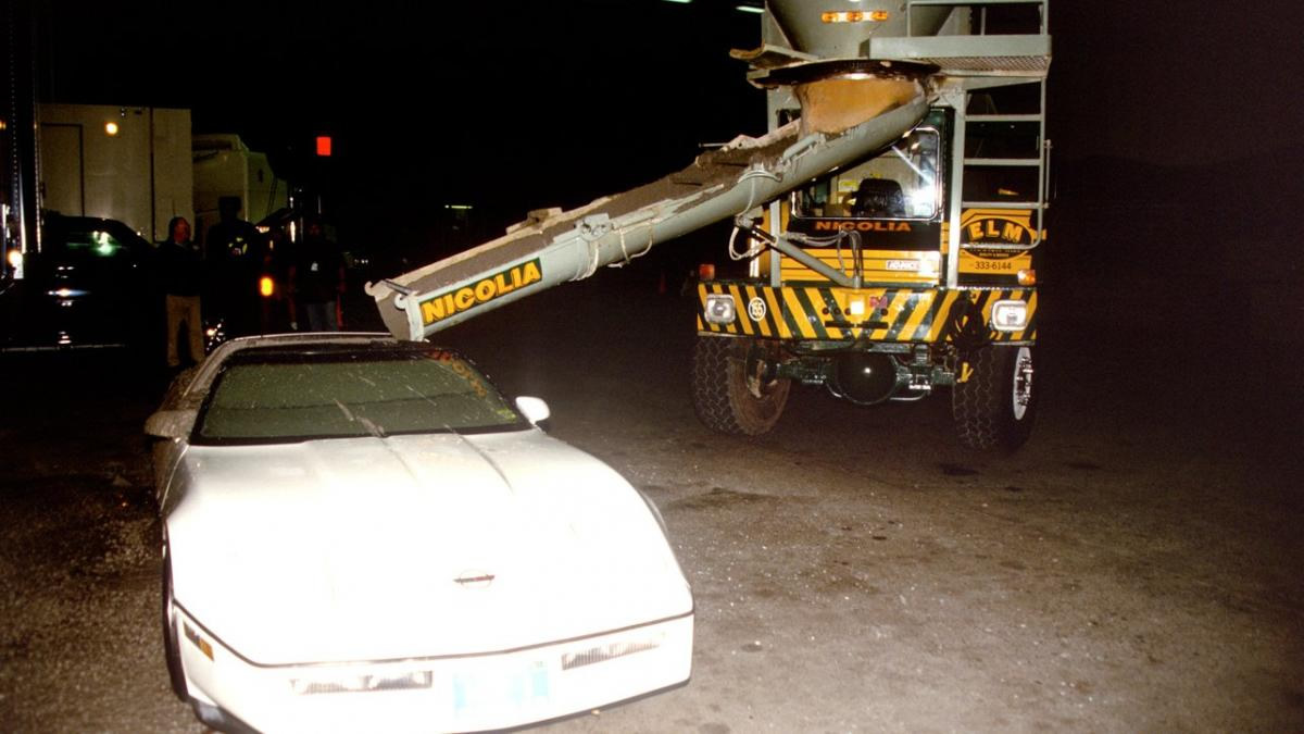 Vince McMahon's Cement-Filled Corvette