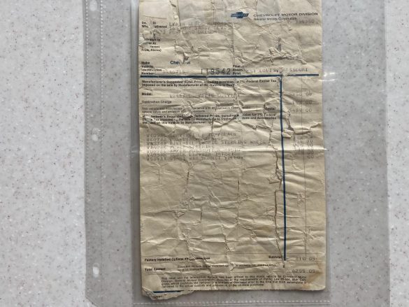 1971 Corvette - War Bonnet Yellow