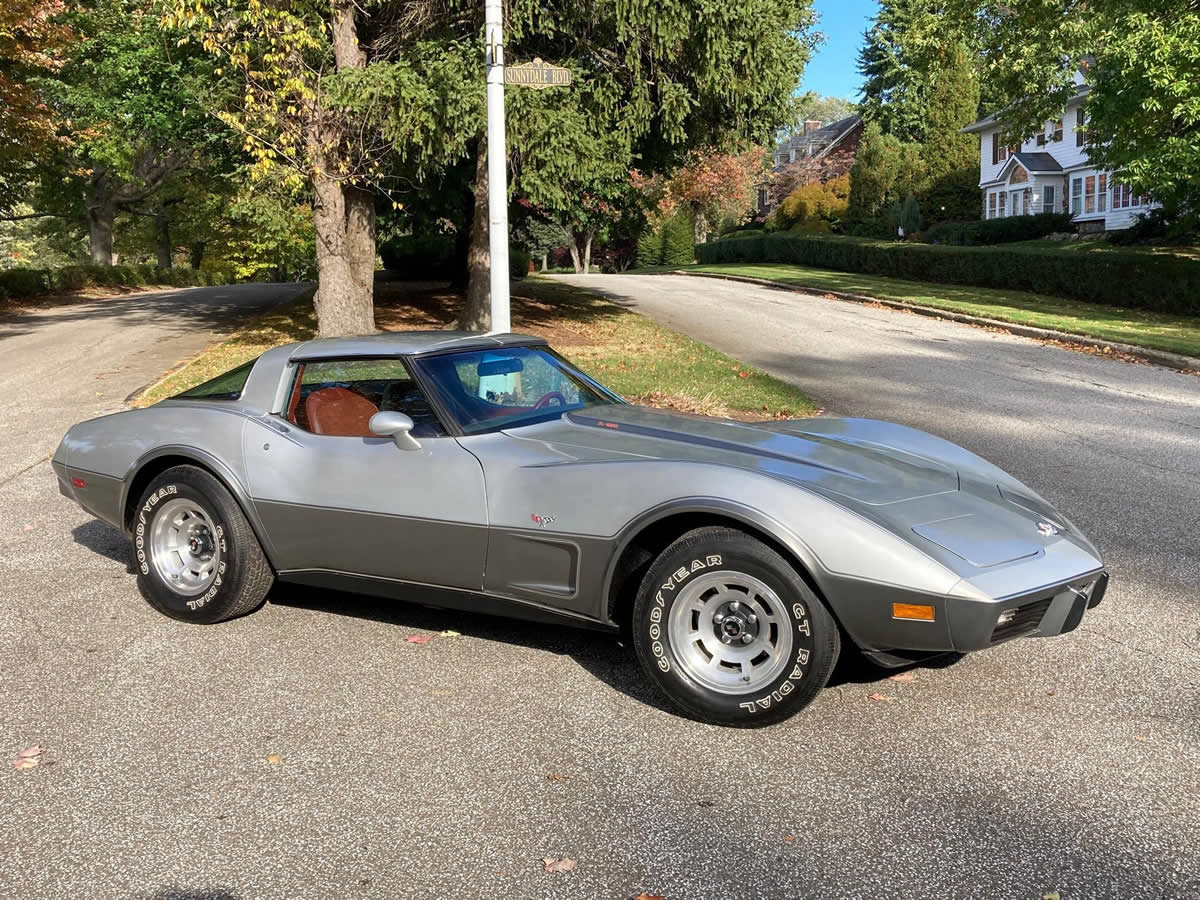 Auction 1978 Corvette 25th Anniversary Edition With Only 93 Miles