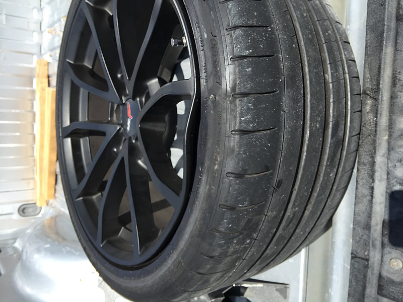 Bent Corvette Grand Sport Wheel