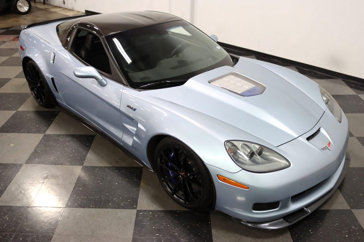 2012 Corvette ZR1 in Carlisle Blue Metallic
