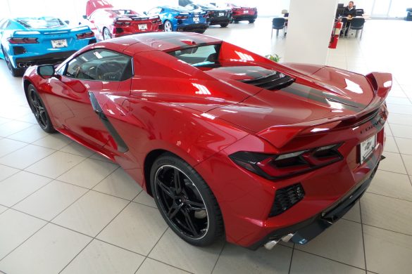 2021 Corvette Coupe in Red Mist Metallic