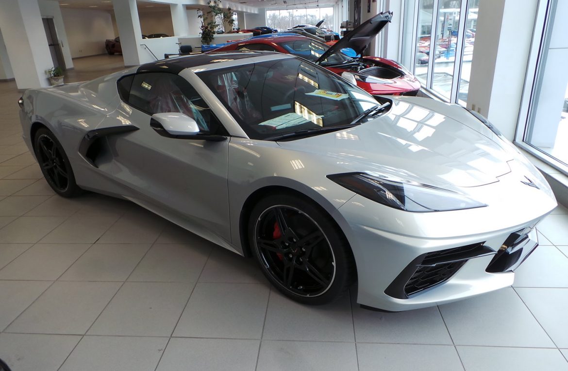 2021 Corvette Coupe in Silver Flare Metallic