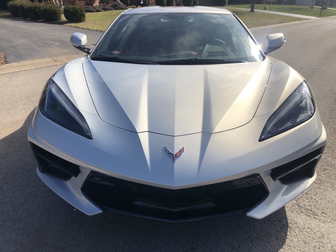 2021 Corvette in Silver Flare Metallic
