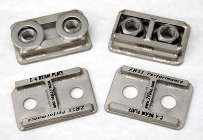 ZR51 Performance C4 Corvette Beam Plates