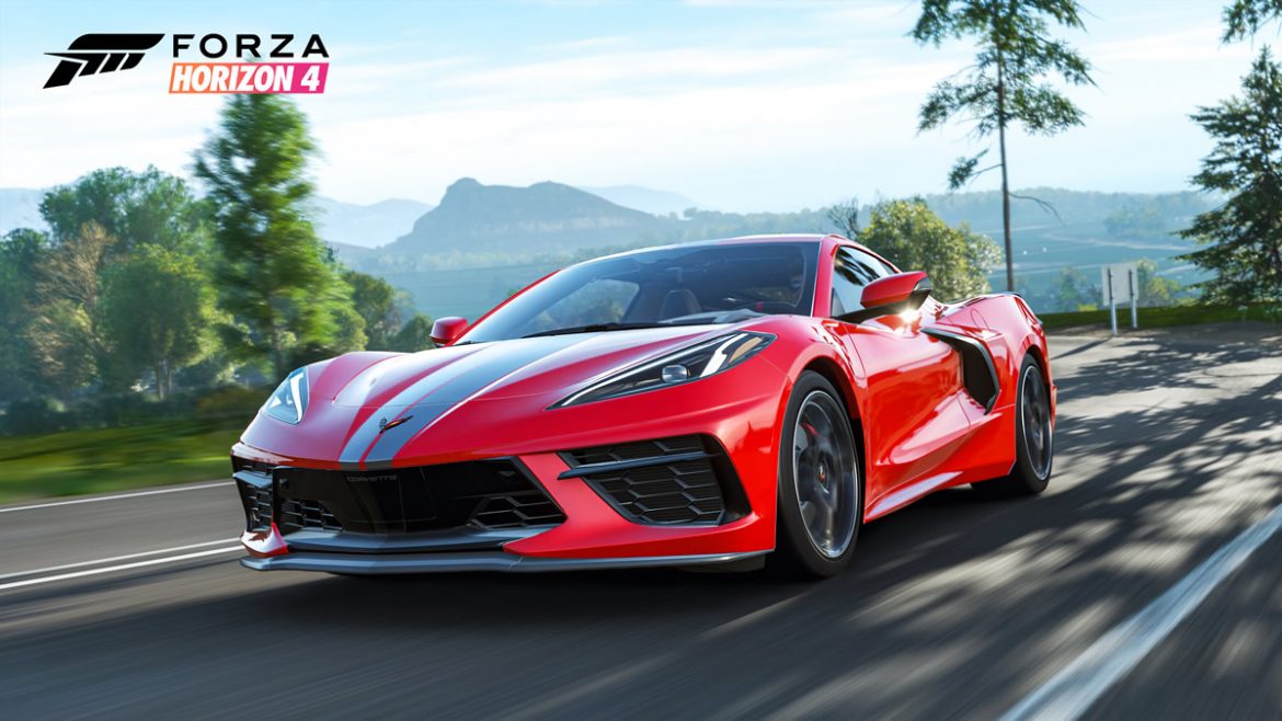 Forza will release the mid-engine Chevrolet Corvette Stingray – one of the world’s most sought-after supercars – on the Forza Horizon 4 gaming platform.