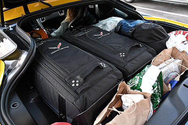 ClubGlove GM-licensed Corvette luggage