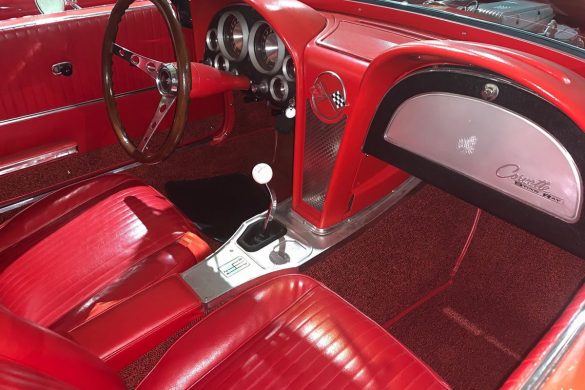 1963 Corvette Pilot Line Car - Number 18 - Interior