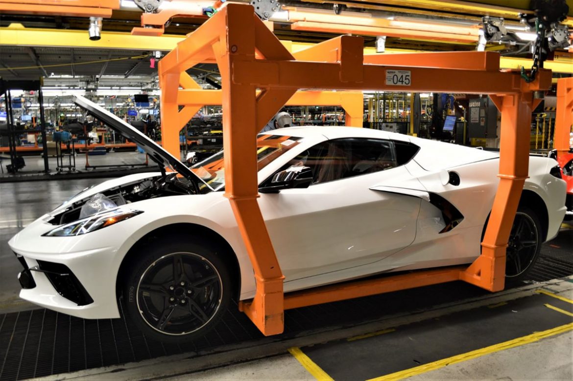 2021 Corvette production halted due to aluminum structural component shortage